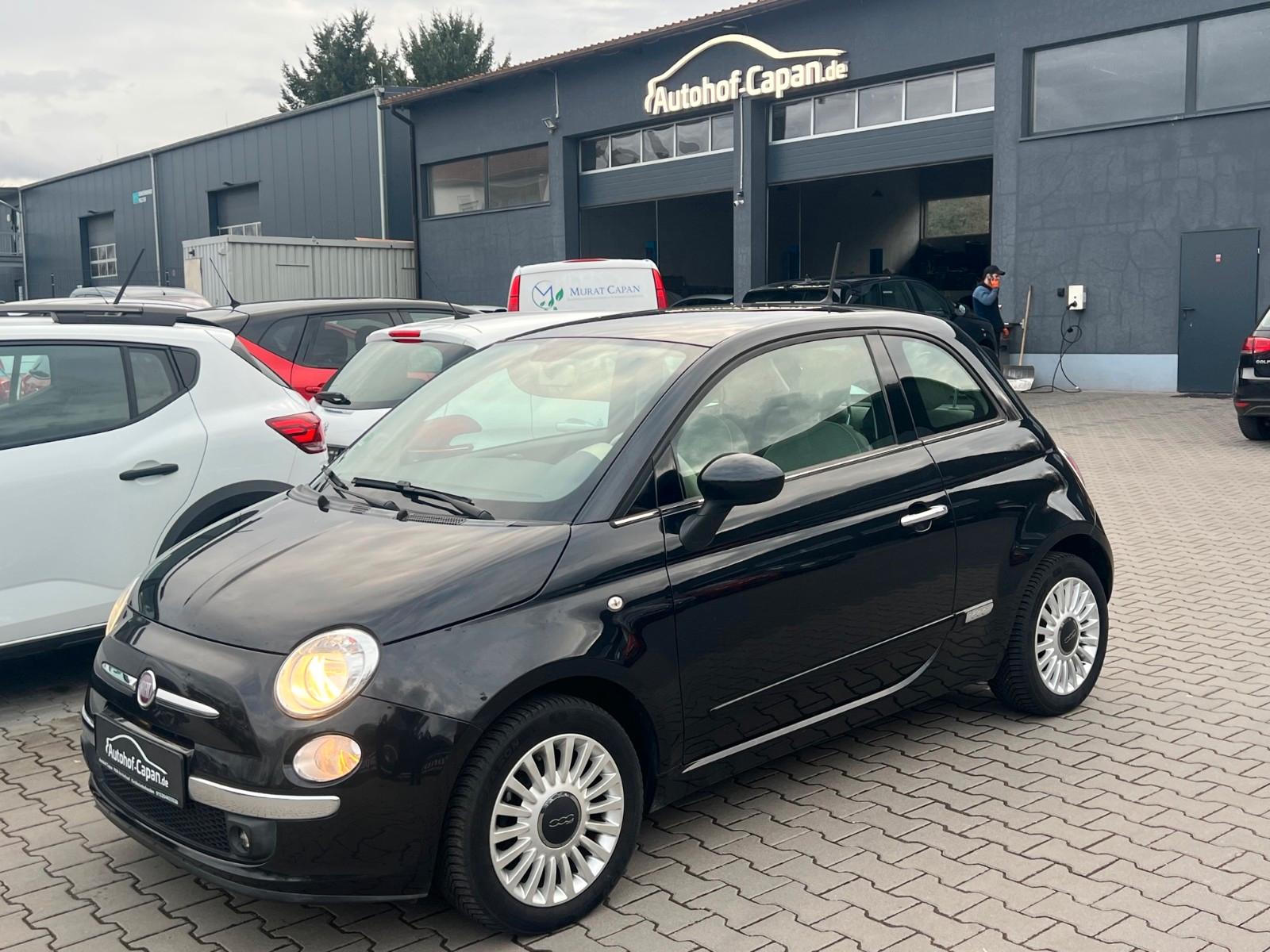 Fiat 500 Lounge/Klima/Schiebedach/ZV/TÜV 04.27/Allwet