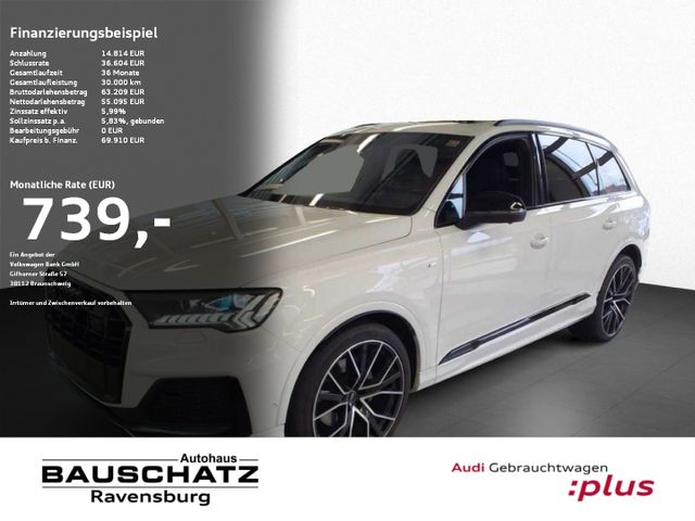 Audi Q7 50 TDI quattro S line AHK*STHZG*PANO*B&O*HuD