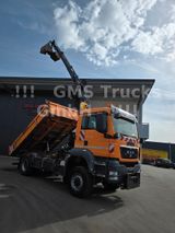 MAN TGS 18.320 / 4X4 ALLRAD / Kipper + Kran Kommunal