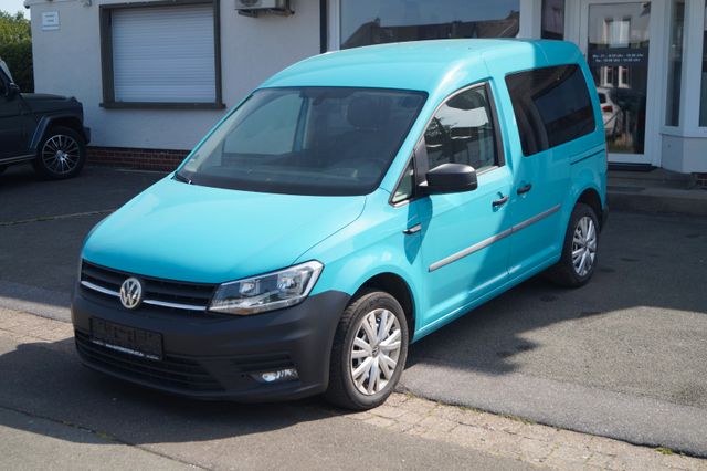 VW Caddy PKW*Navi*Leder*Klima*PDC*AHK*5-Sitzer*MFL