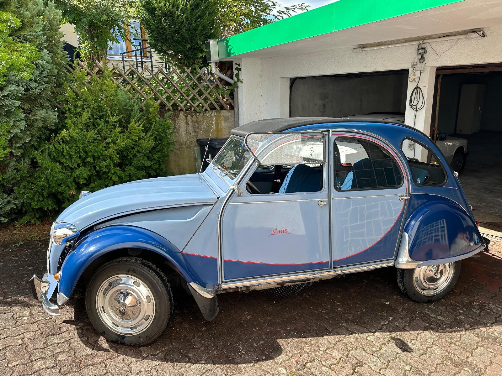 Citroën 2CV6 Club · 1987 · Zweifarb-Paris-Design · 65Tkm
