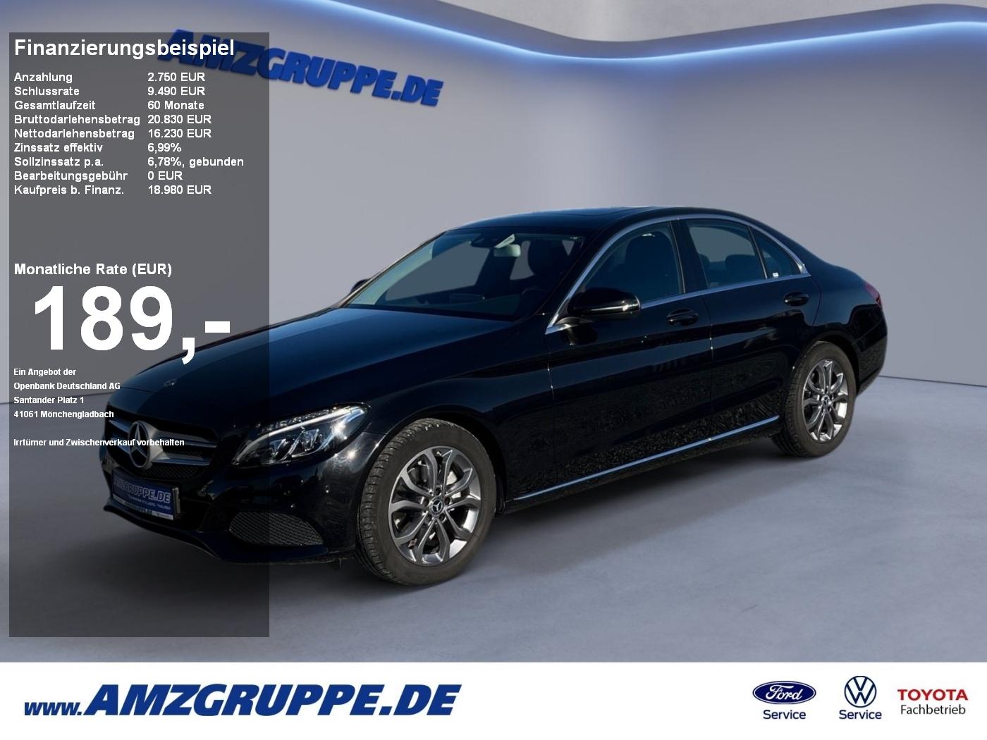 Mercedes-Benz C 180 Avantgarde Aut. Schiebedach+MatrixLED+Navi