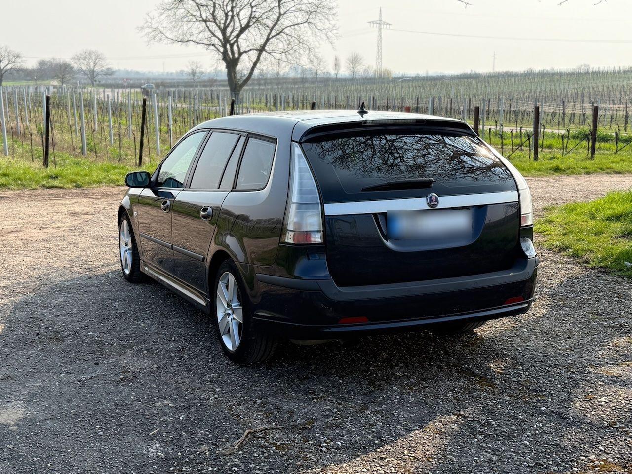 Saab 9-3 2006 — rear view