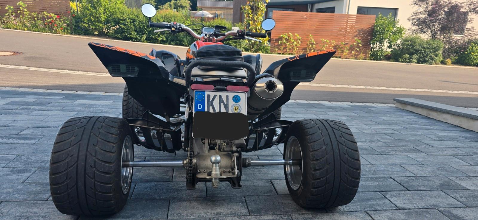 Yamaha Raptor 2007 — engine 686 cm³, 48 HP (35kW)