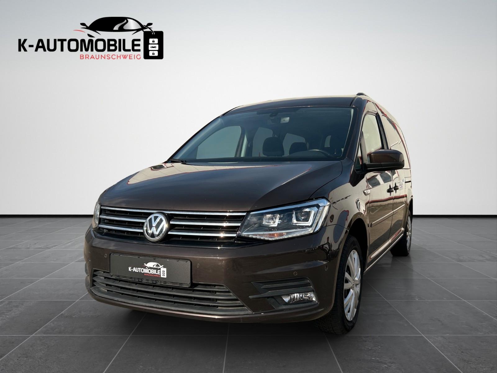 Volkswagen Caddy PKW Maxi 7-Sitzer AHK Klima Sitzhzg.