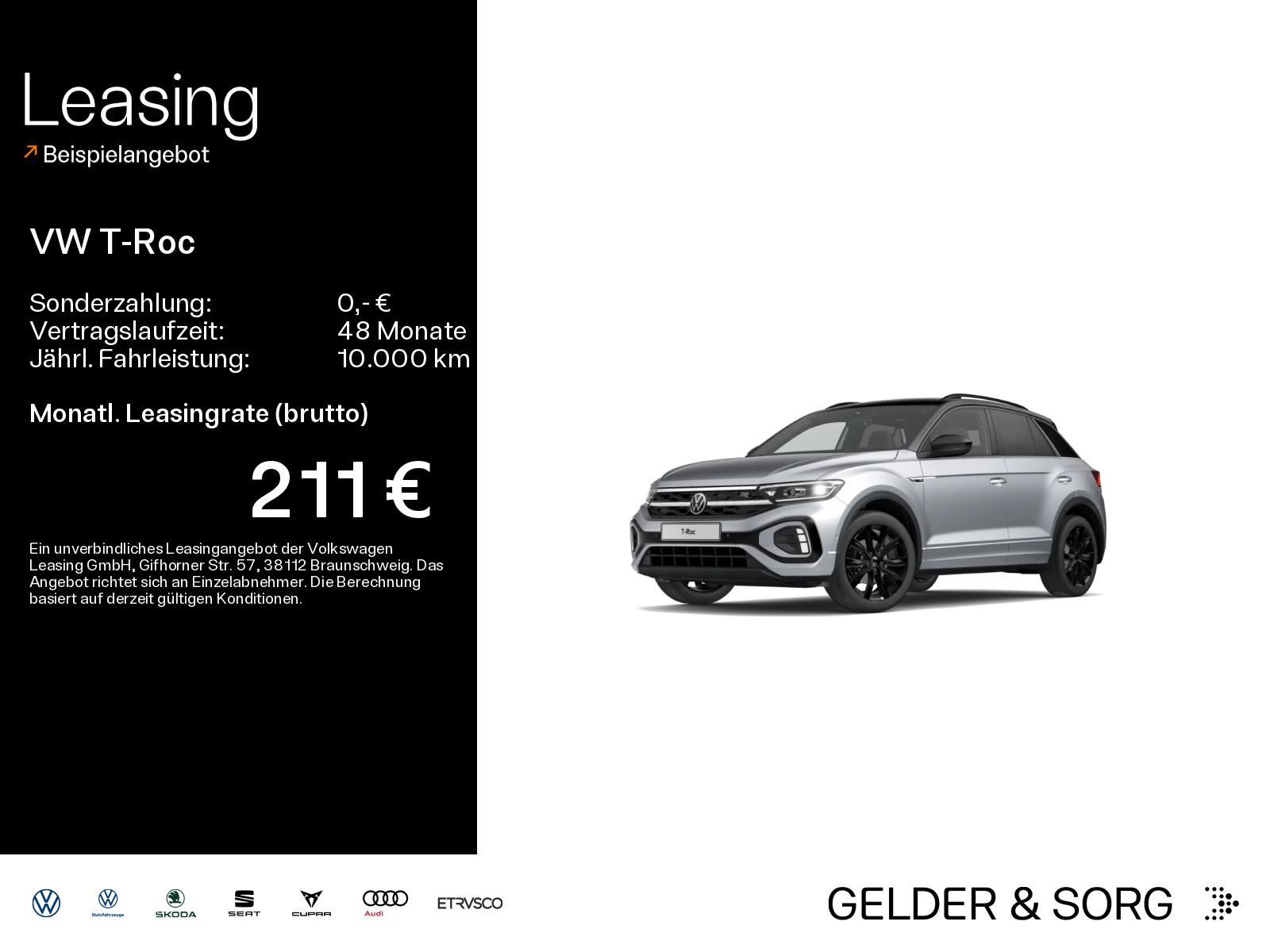 Volkswagen T-Roc R-Line 1.5 TSI 18Z*Matrix*EasyO*RFK*AHK*