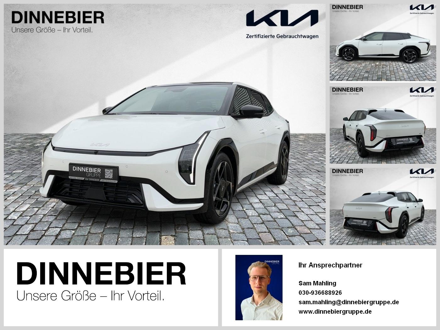 Kia EV4 Fastback GT-Line 81.4 kWh LED+360°Kamera