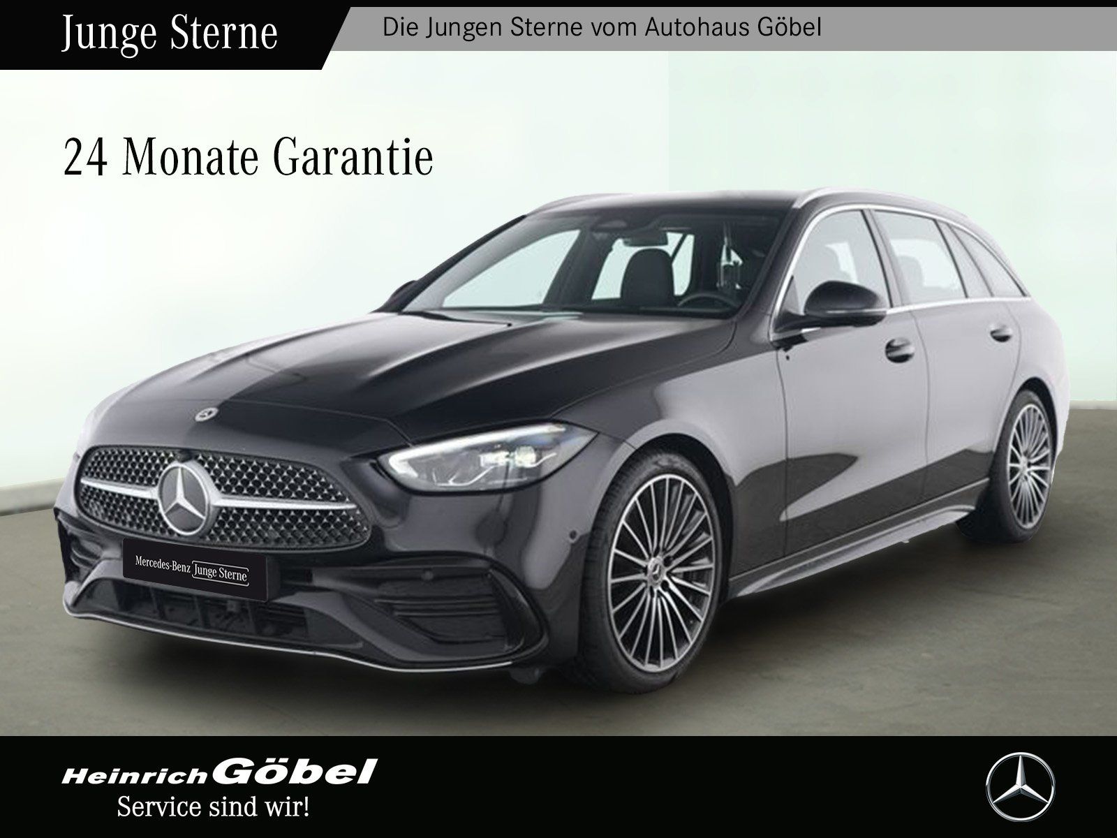 Fahrzeugabbildung Mercedes-Benz C 200 T AMG+AHK+TOTWINKEL+LED+KAMERA+CARPLAY