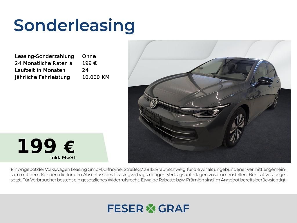 Volkswagen Golf 8 2.0 TDI Goal DSG ACC AHK LED+ Navi RüKa