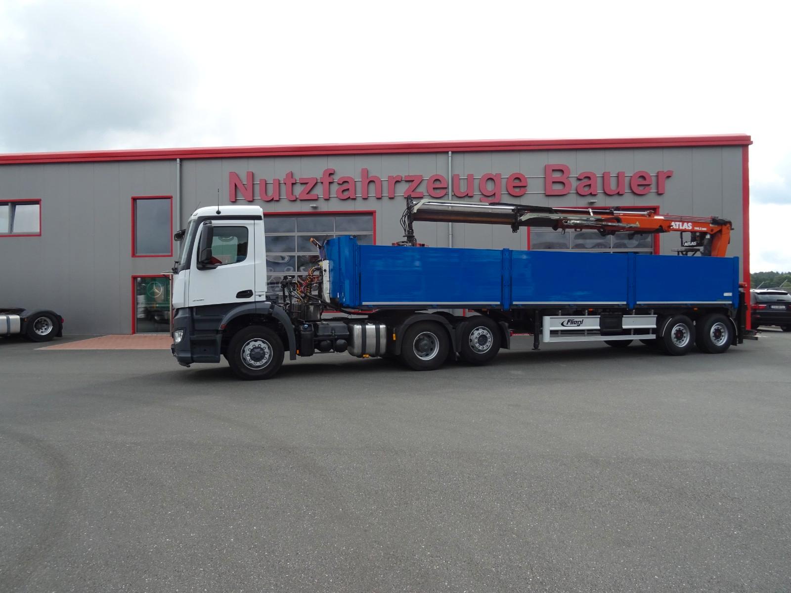 Mercedes-Benz Arocs 2551 L/6x2/4/HAD/Baustoffzug-Kran-Atlas
