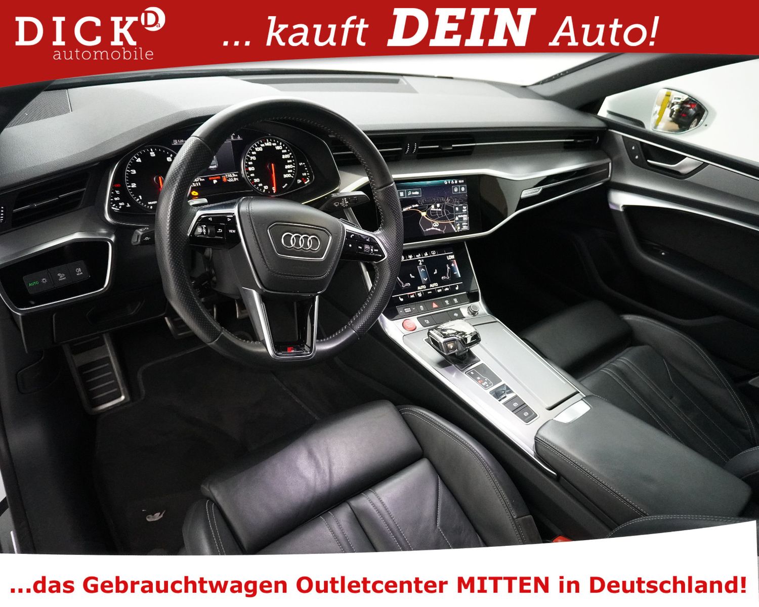Fahrzeugabbildung Audi A7 SB 55 TFSI Quat S LINE >PANO+360+AHK+ACC+21"