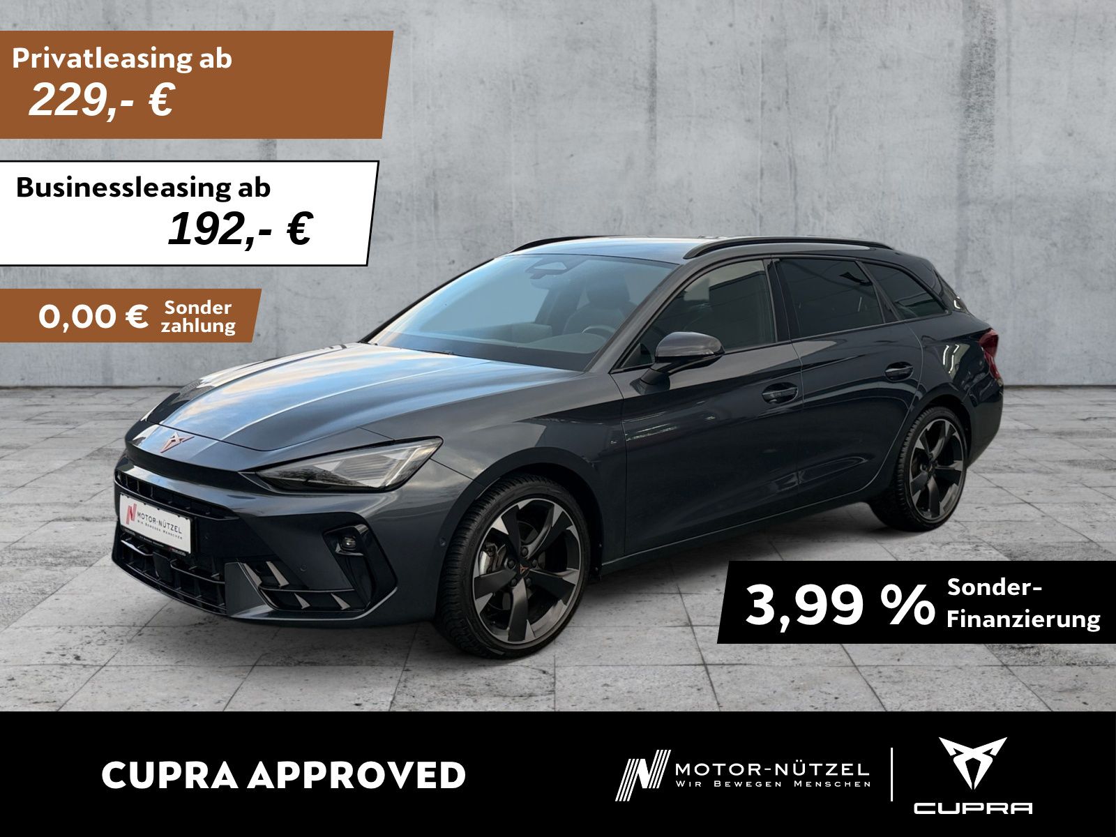 Cupra Leon ST 2.0 TDI DSG 5JG+LED+NAVI+ACC+SHZ+AHK+RFK