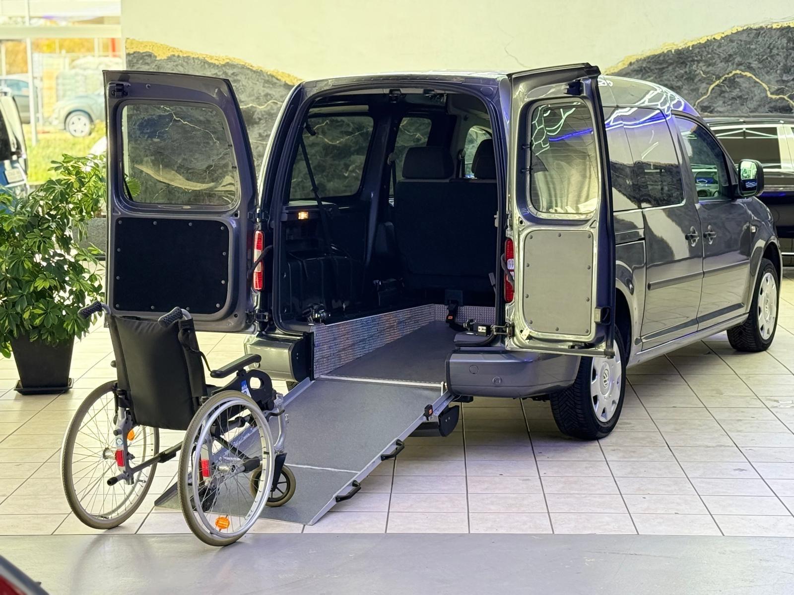 Volkswagen Caddy 1,6-Maxi-Behindertengerecht-Rampe
