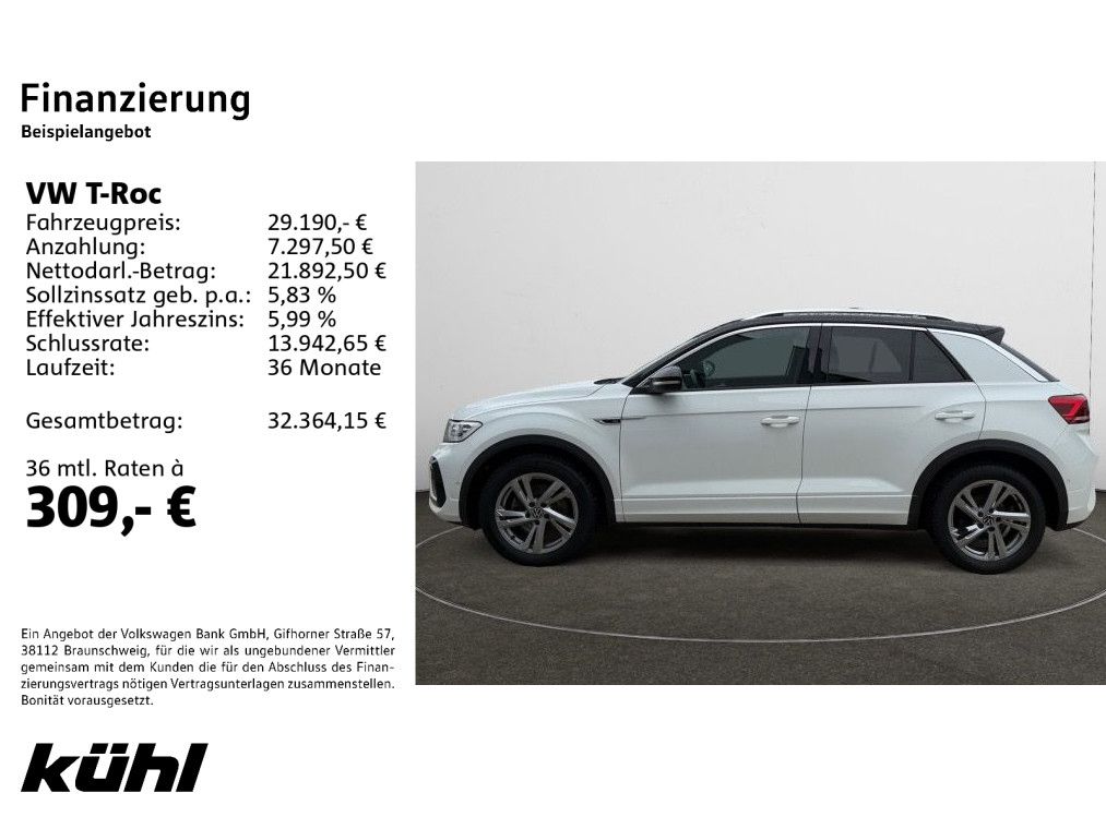 Volkswagen T-Roc 2.0 TSI DSG 4M R-Line Navi AHK Kamera foto 2
