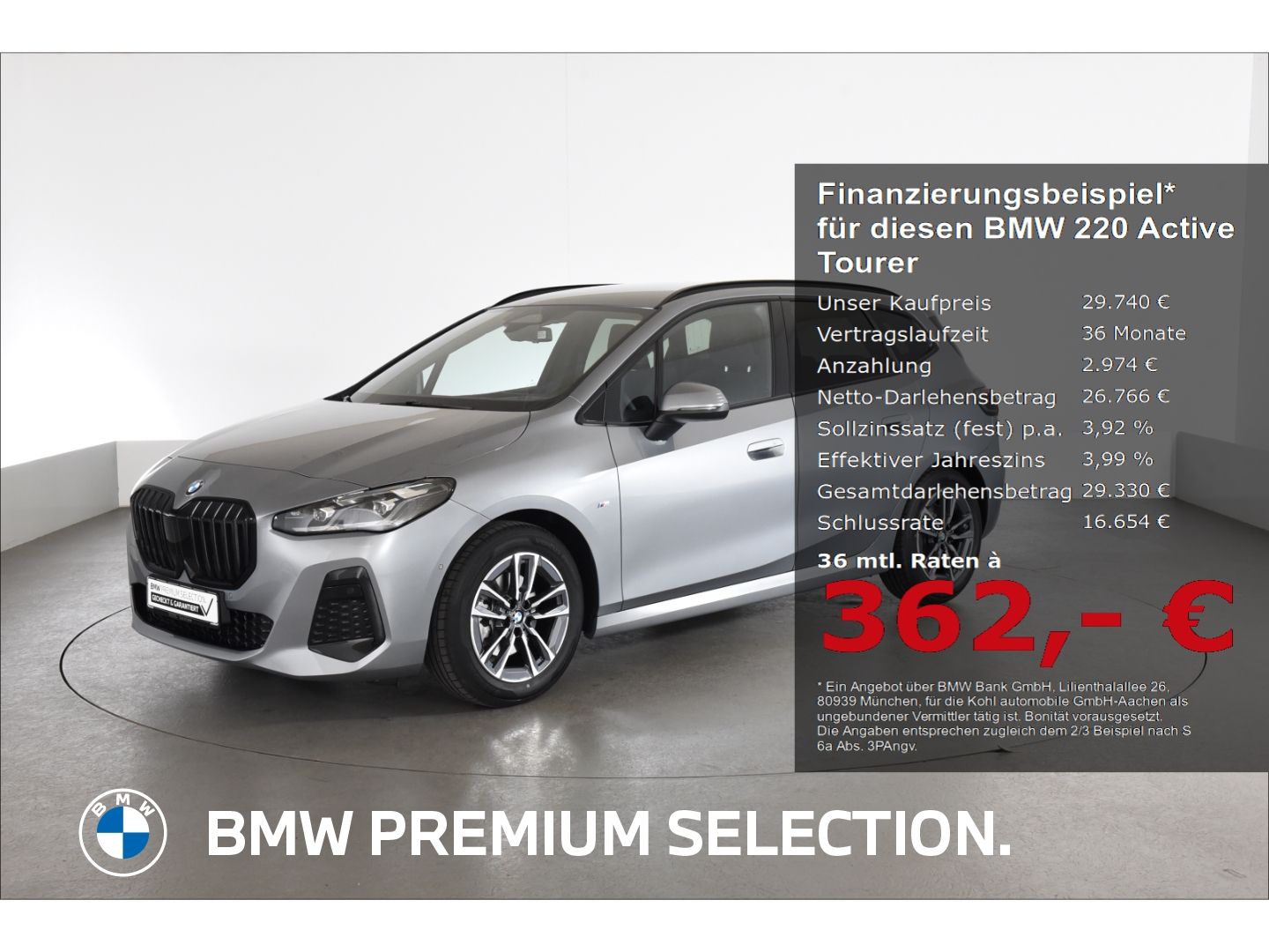 BMW 220 Active Tourer i M Sport Anhängerkupplung Len foto 1