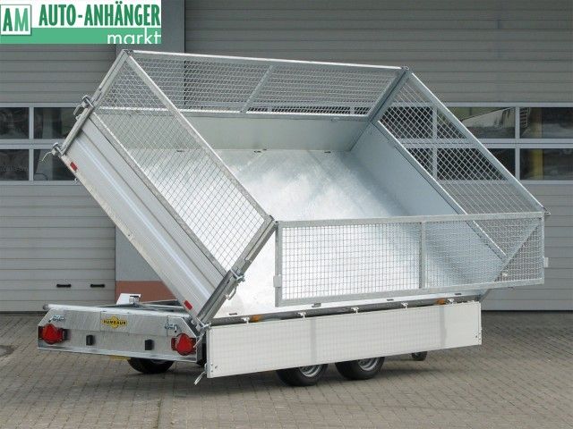 Humbaur HTK ALU3500.37 NEU Aktionspreis E Pumpe 3-Seiten