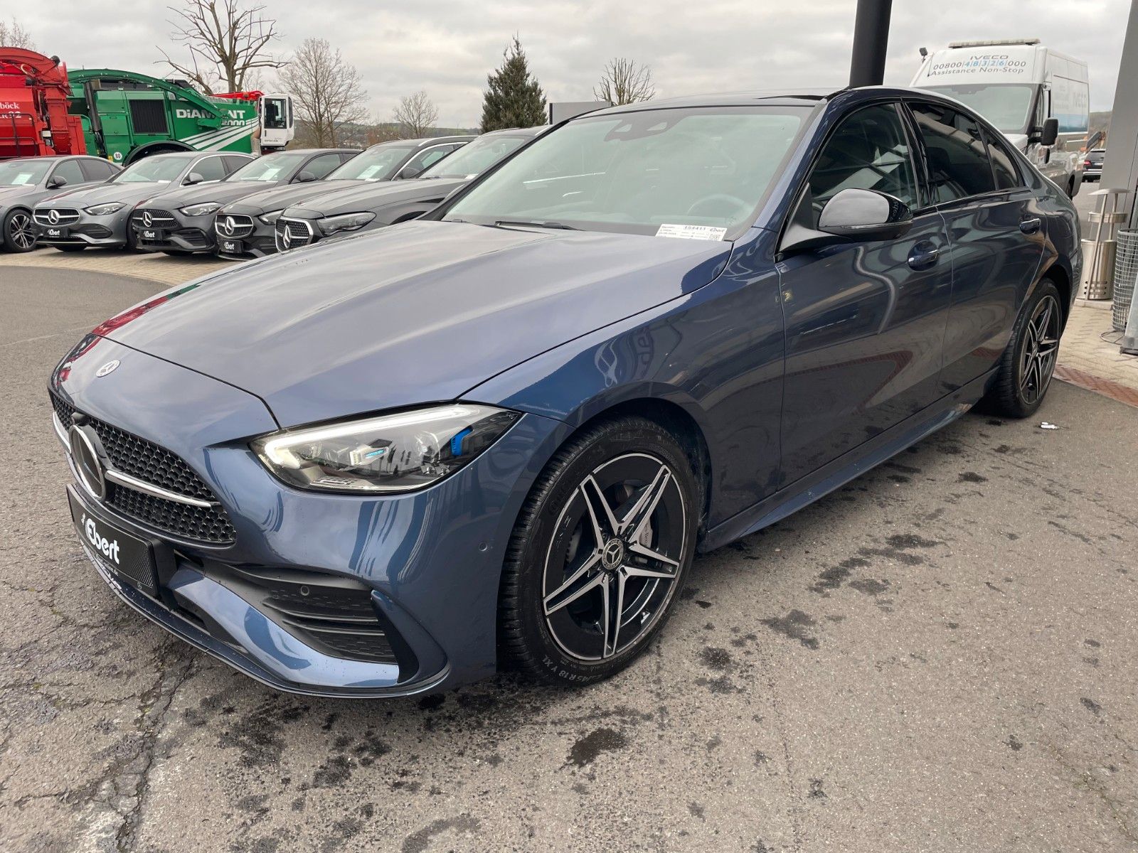 Fahrzeugabbildung Mercedes-Benz C 300de AMG+Distr+Digital+Pano+AHK+360+Night