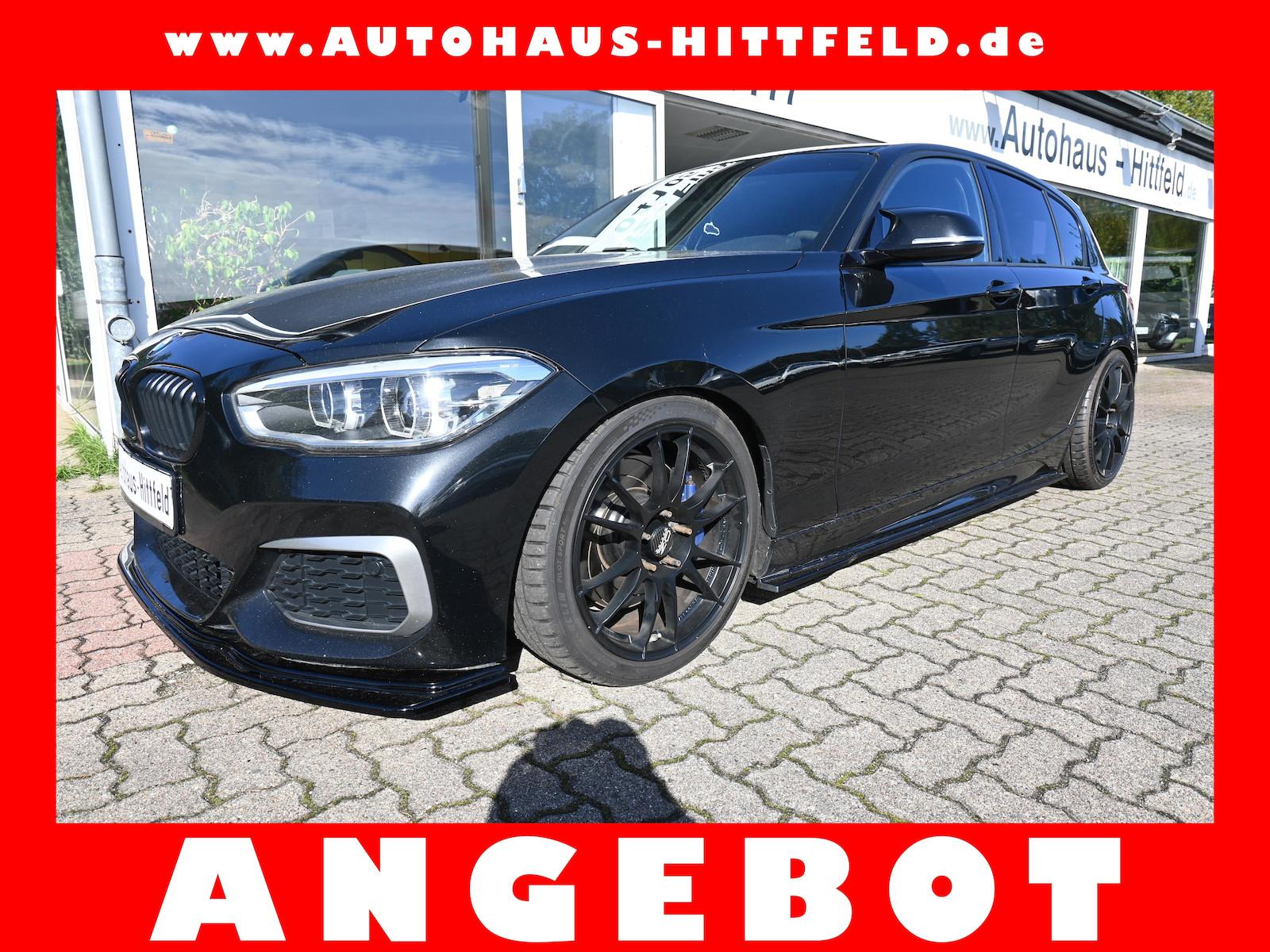 BMW M135i Aut -M-Sport in schwarz ist angesagt