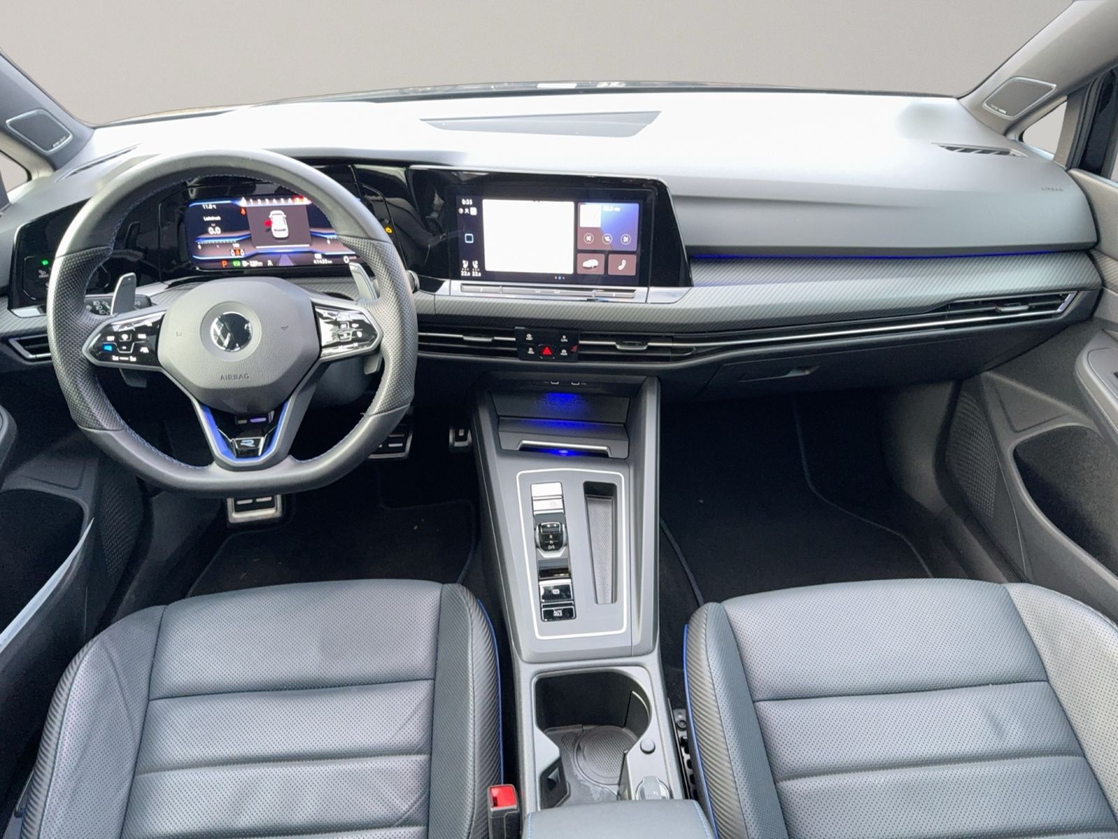 Golf VIII R, Pano, Nappa, Akra, DCC, BlackStyle