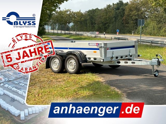 Blyss PKW Anhänger 254x132x38cm Tandem 750kg zGG