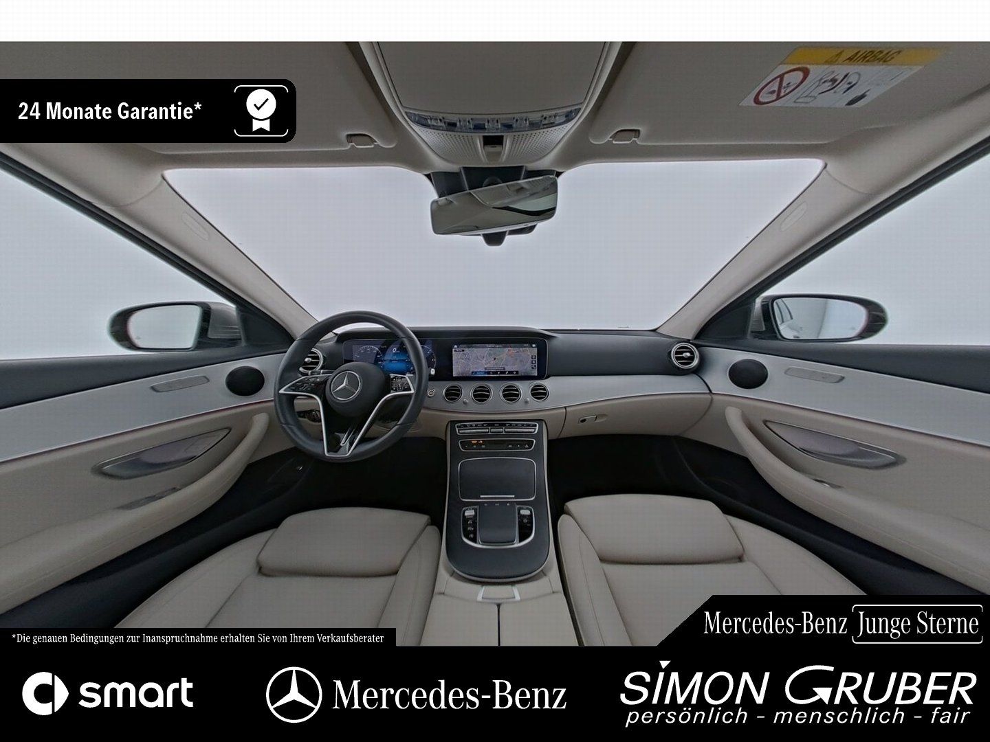 Fahrzeugabbildung Mercedes-Benz E 200 d Avantgarde Widescreen Pano Leder LED AHK