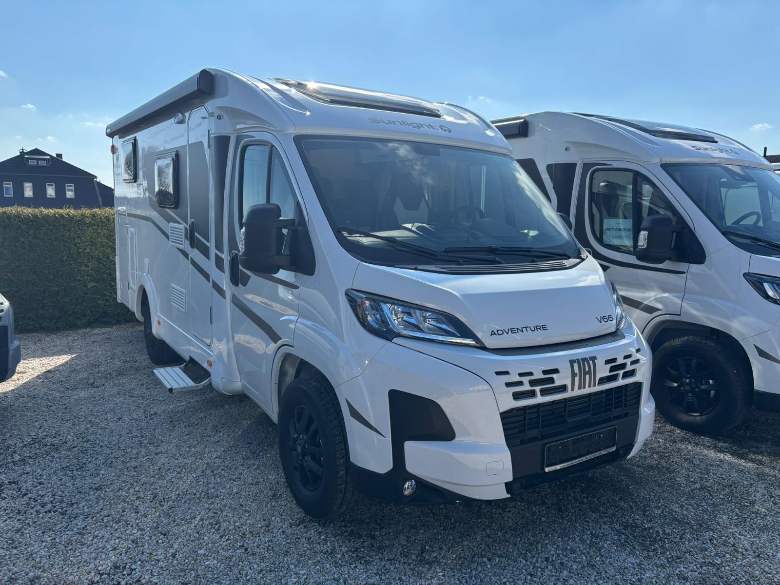 Sunlight V 66 Adventure Faltverdunklung Markise Radträger