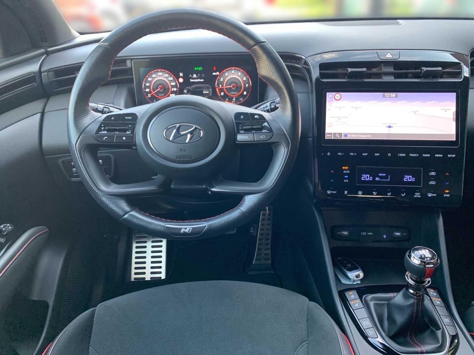 Fahrzeugabbildung Hyundai TUCSON 1.6 T-GDI N Line Mild-Hybrid Navi LED