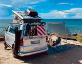 Volkswagen T5 California mit alle drum und dran - silberne Volkswagen T5 California