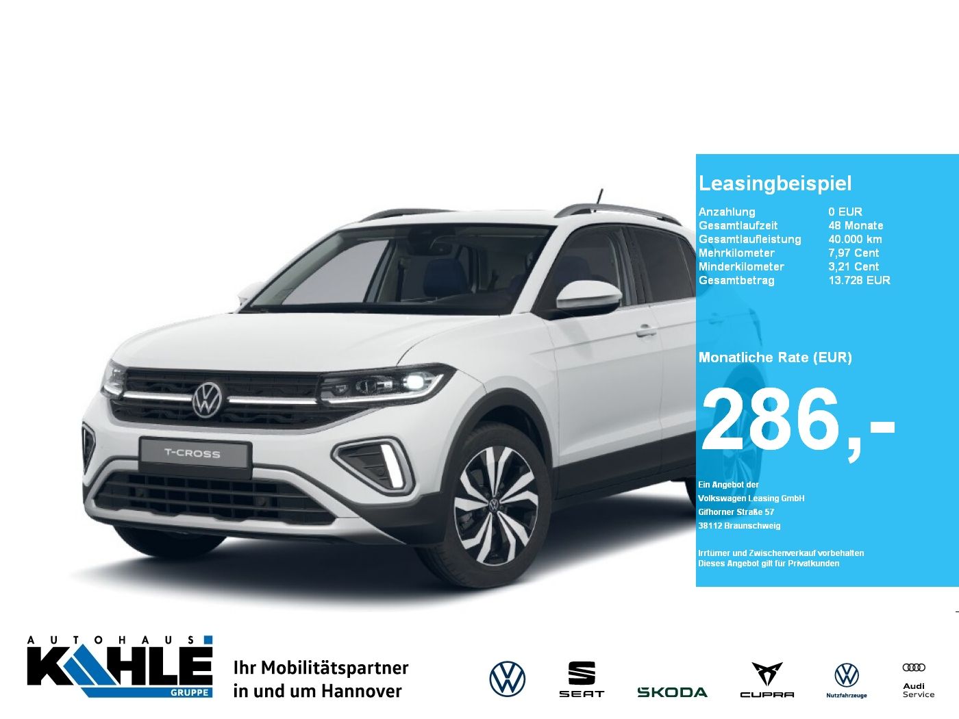 Volkswagen T-Cross 1.5 TSI ACT DSG Style Travel&Comfort AHK