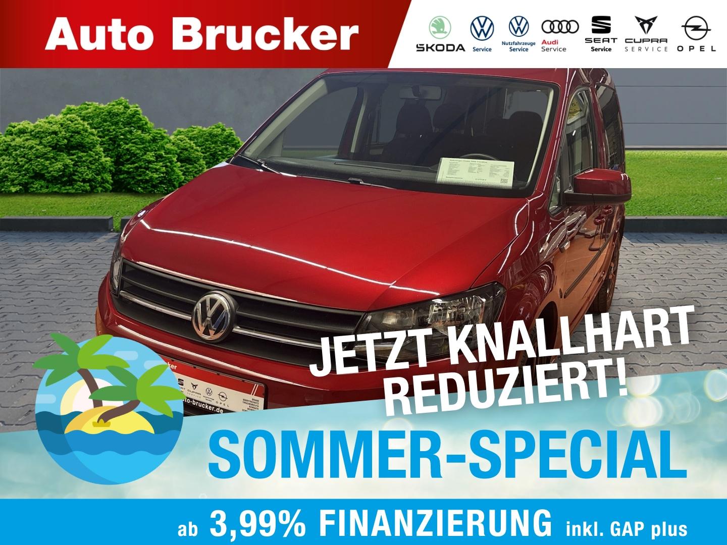 Volkswagen Caddy PKW Trendline+Alufelgen+Navi+Klimaautomati