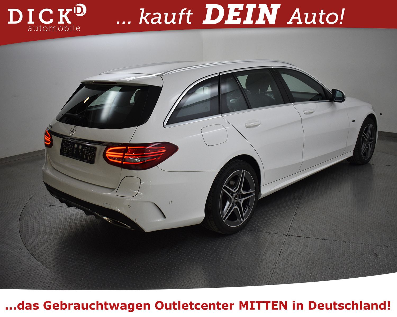 Fahrzeugabbildung Mercedes-Benz C300e T 2X AMG Line WIDESC+ALCANT+LED+STDHZ+ACC+