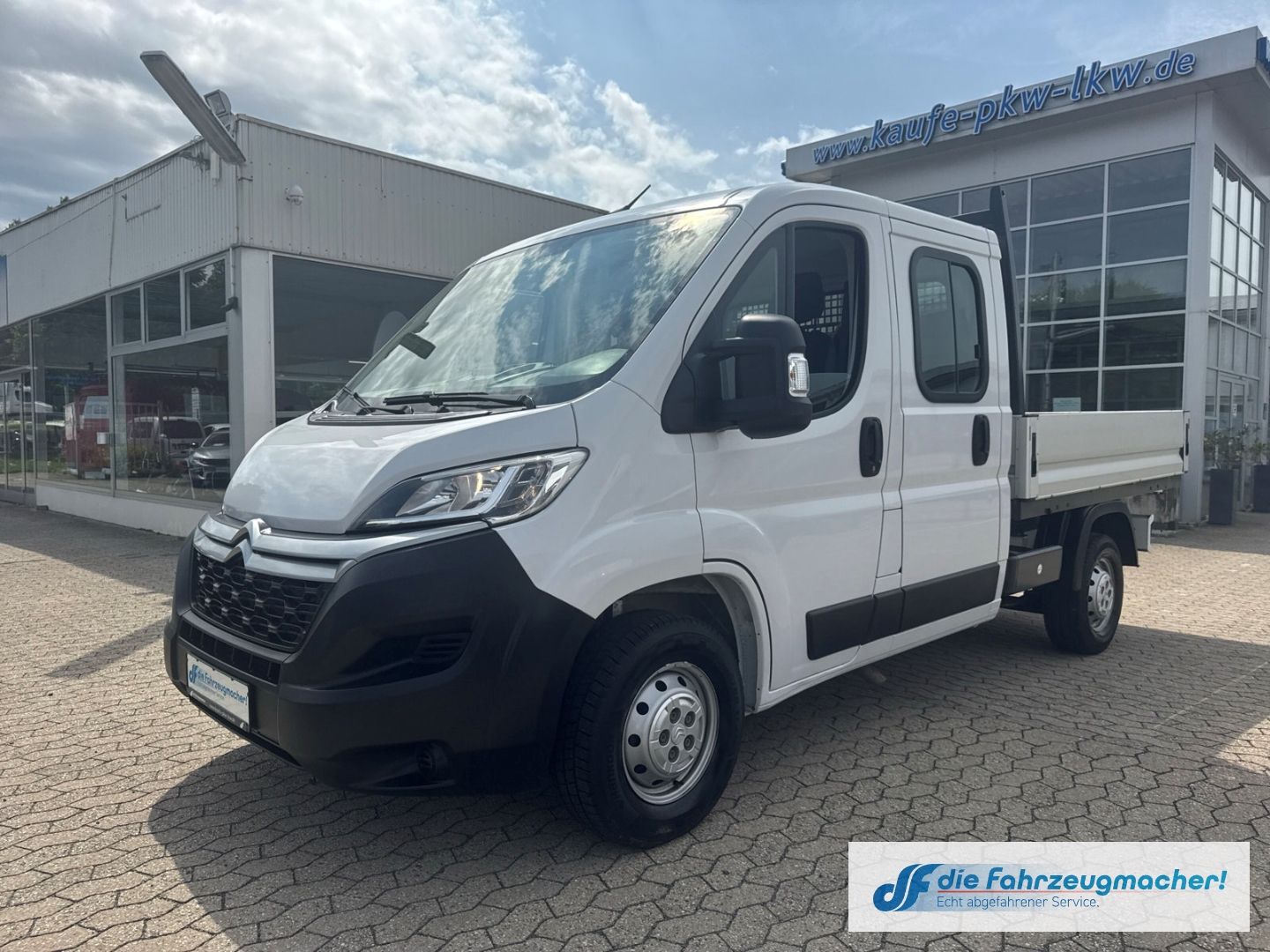 Fahrzeugabbildung Citroën Jumper Pritsche Doppelkabine DAB Spurhalteass. N