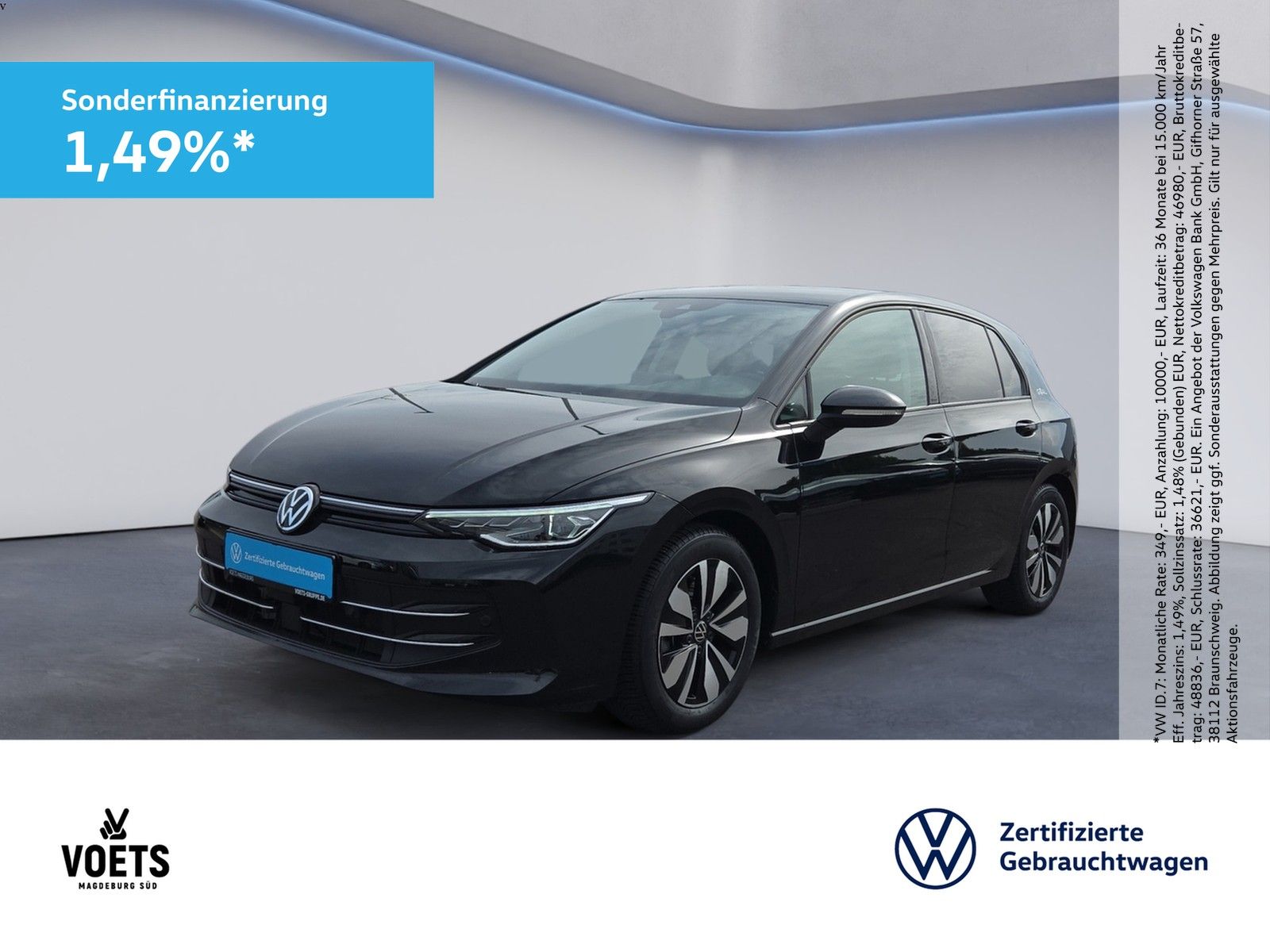 Volkswagen GOLF VIII GOAL 1.5 eTSI DSG IQ-LIGHTI+AHK+KAM