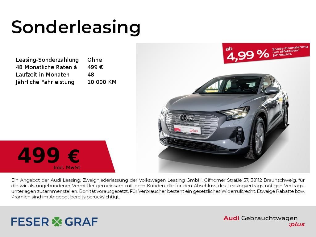 Audi Q4 Sportback 45 e-tron,Matrix,AHK,Navi pro