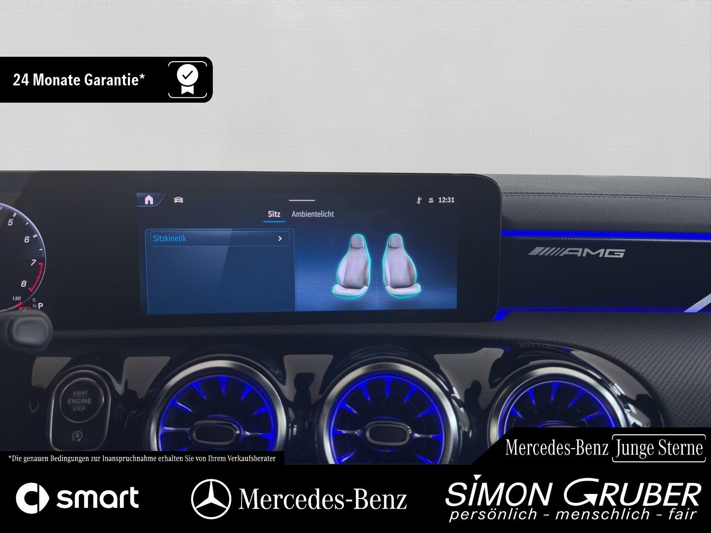 Fahrzeugabbildung Mercedes-Benz A 45 S 4M AMG Pano Leder HUD Burm MBeam Driver 3