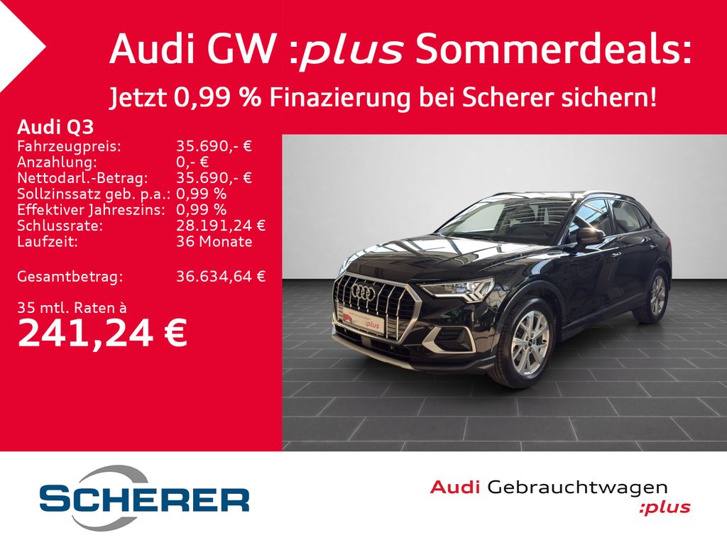 Audi Q3 advanced 35 TFSI Navi LED S tronic
