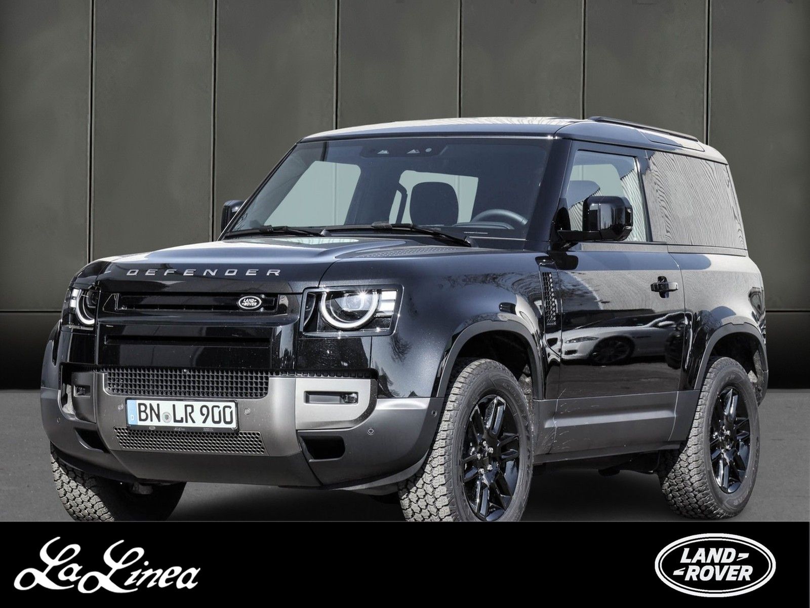 Land Rover Defender 90 S mit festen Trittbrettern 19 lM bl foto 1