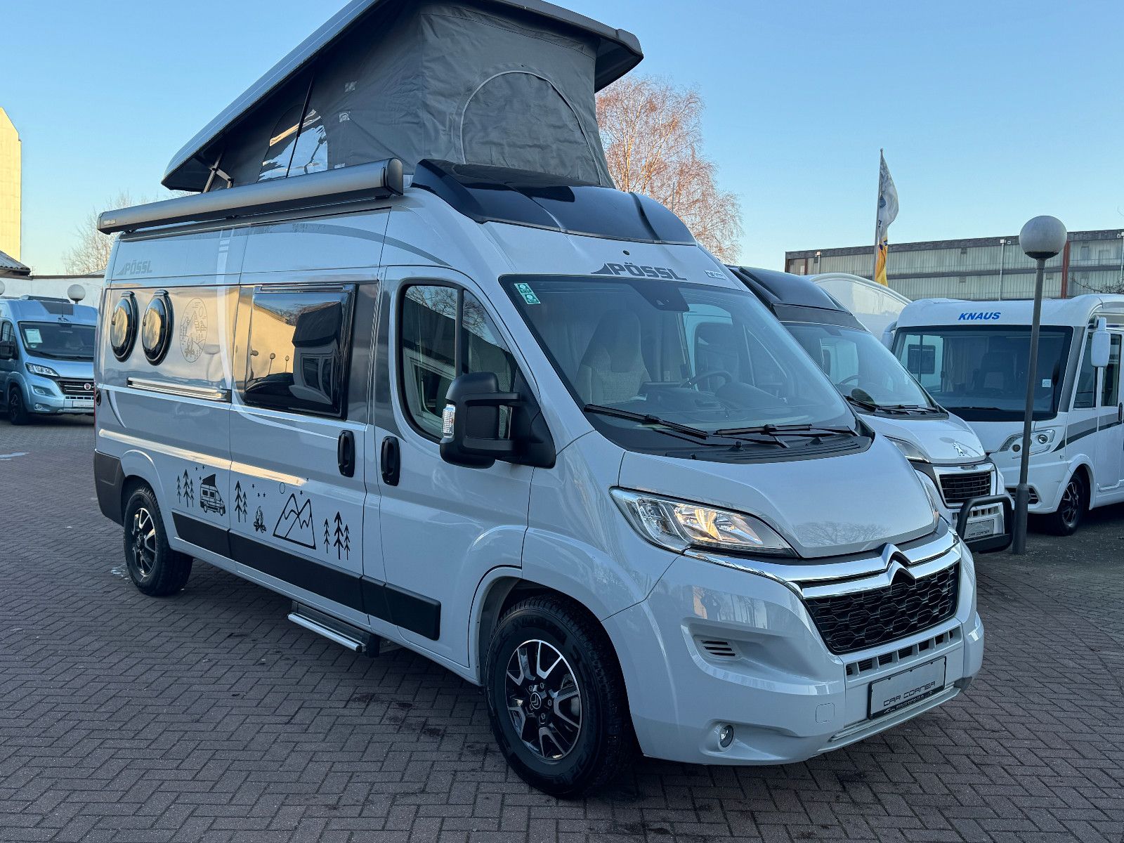 Fahrzeugabbildung Pössl 600 2WIN R PLUS CITROEN SCHLAFDACH AHK KAMERA