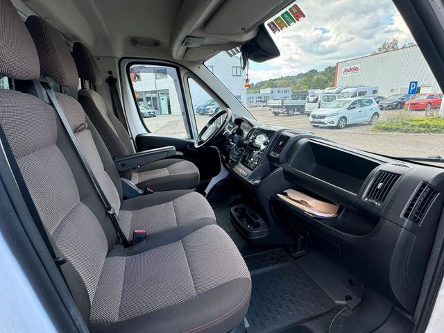 PEUGEOT Boxer Heavy Pritsche+Plane BlueHDi165