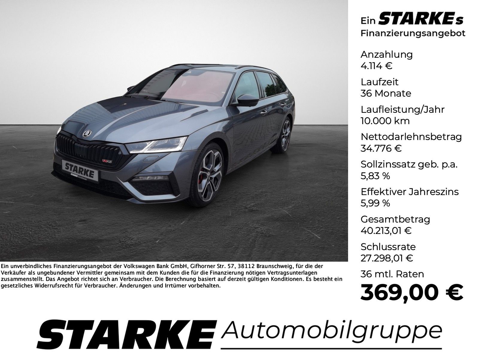 Skoda Octavia Combi RS 2.0 TSI DSG Edition HeadUp Pan foto 1