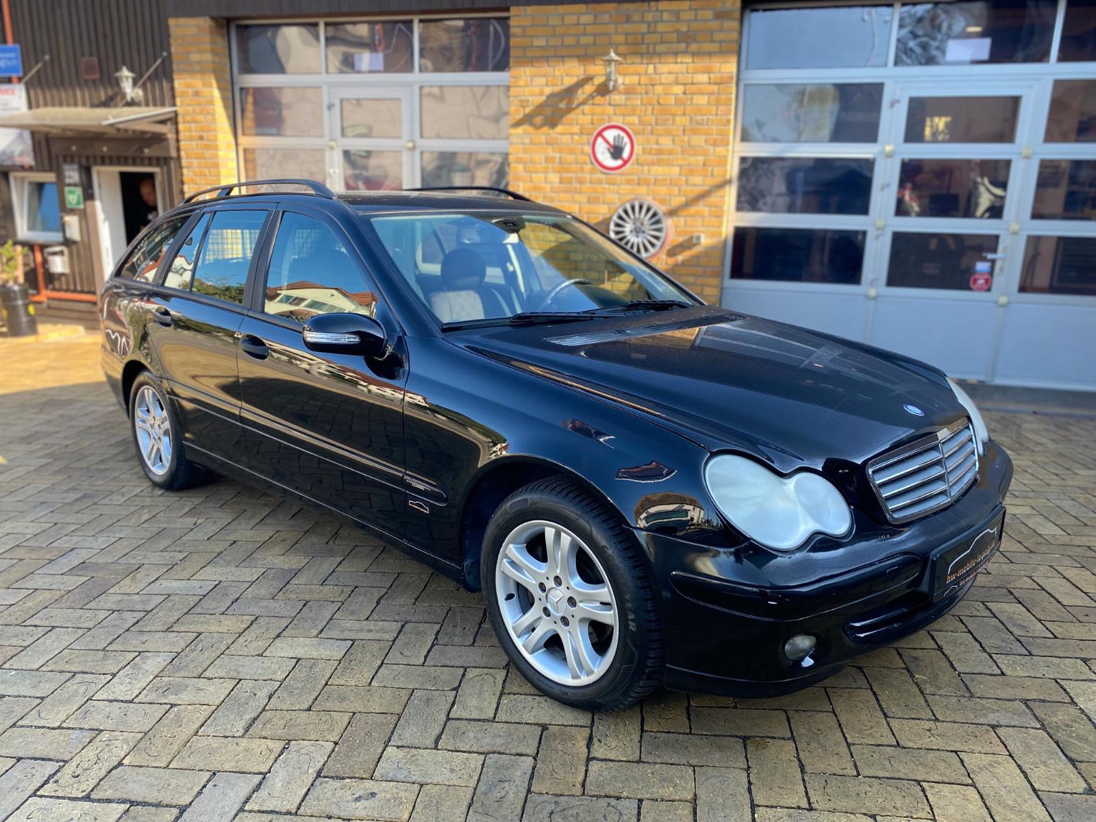 Mercedes-Benz C 200 T CDI Klima SHZ AHK Multikontursitze ...