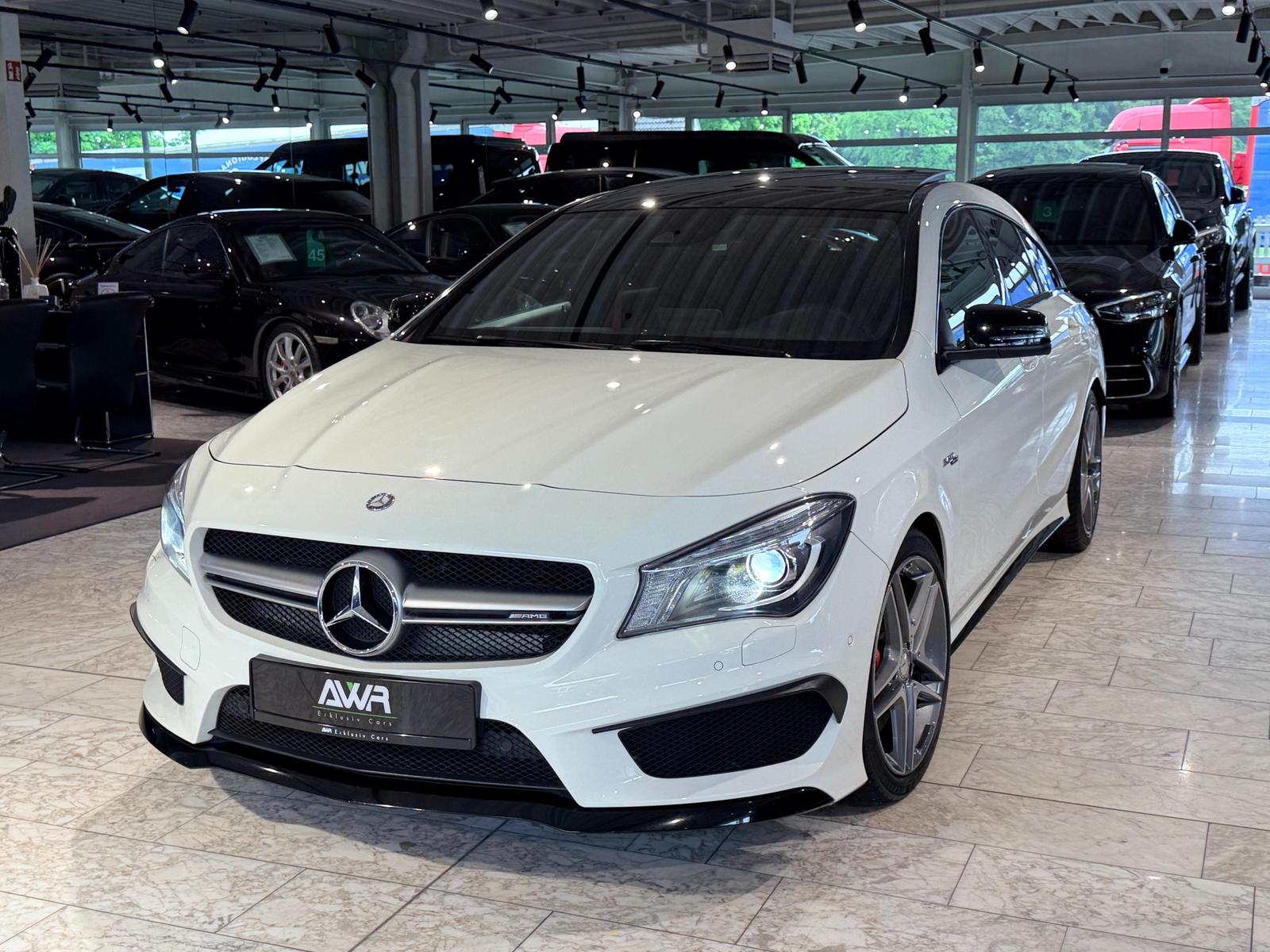 MERCEDES-BENZ CLA 45 AMG SHOOTING BRAKE 2.0 360ch 4MATIC BVA Toit pano Sièges sport chauffants Caméra recul Historique présent