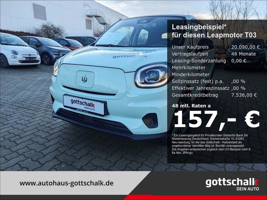 Leapmotor T03 70 kW BEV Panorama Navi ACC Klimaautom Musik