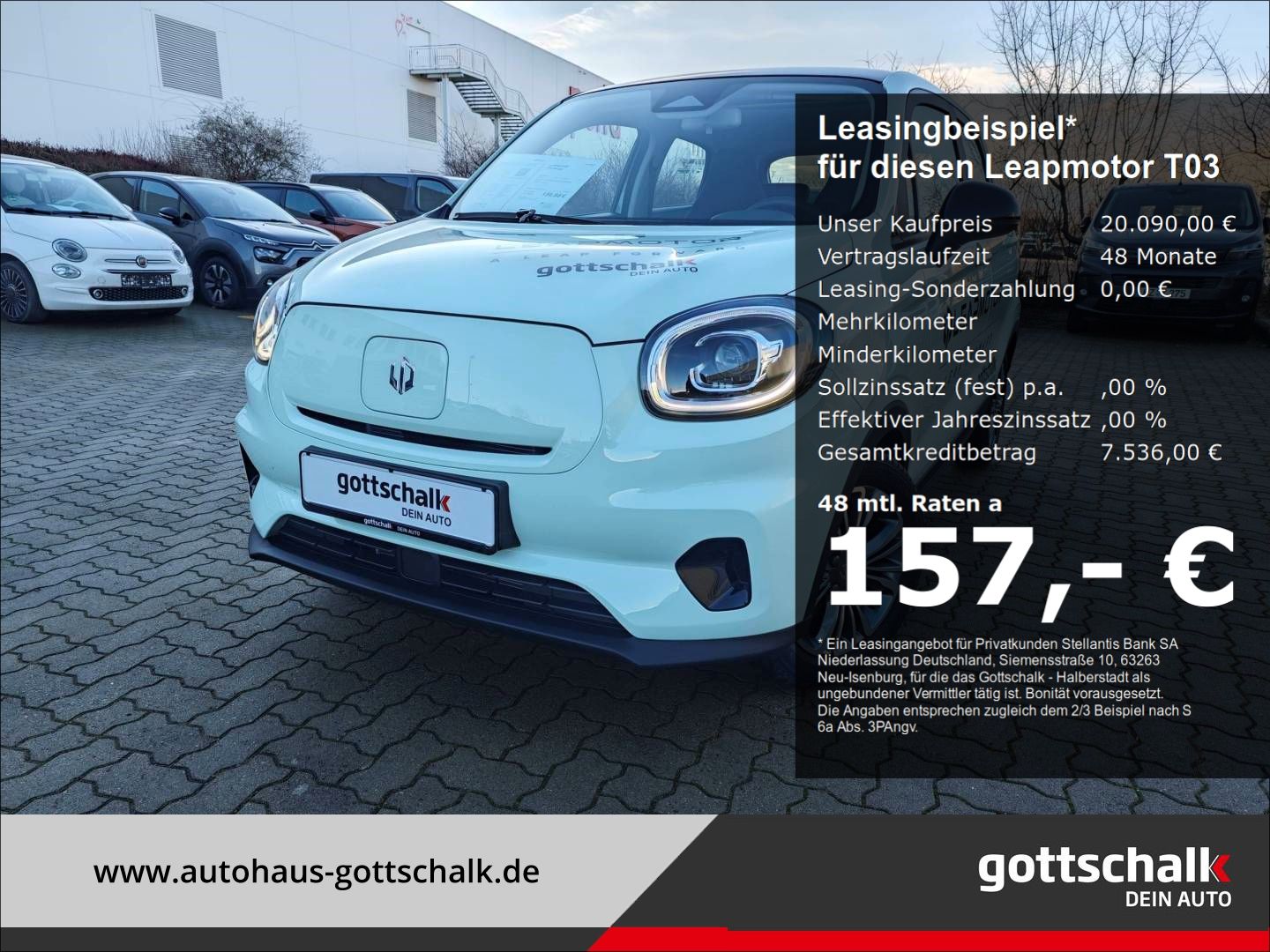 Leapmotor T03 70 kW BEV Panorama Navi ACC Klimaautom Musik