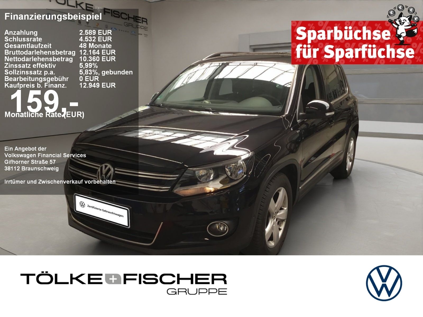 VW Tiguan 1.4 TSI BMT Sport &amp; Style AHK Alcant. LM