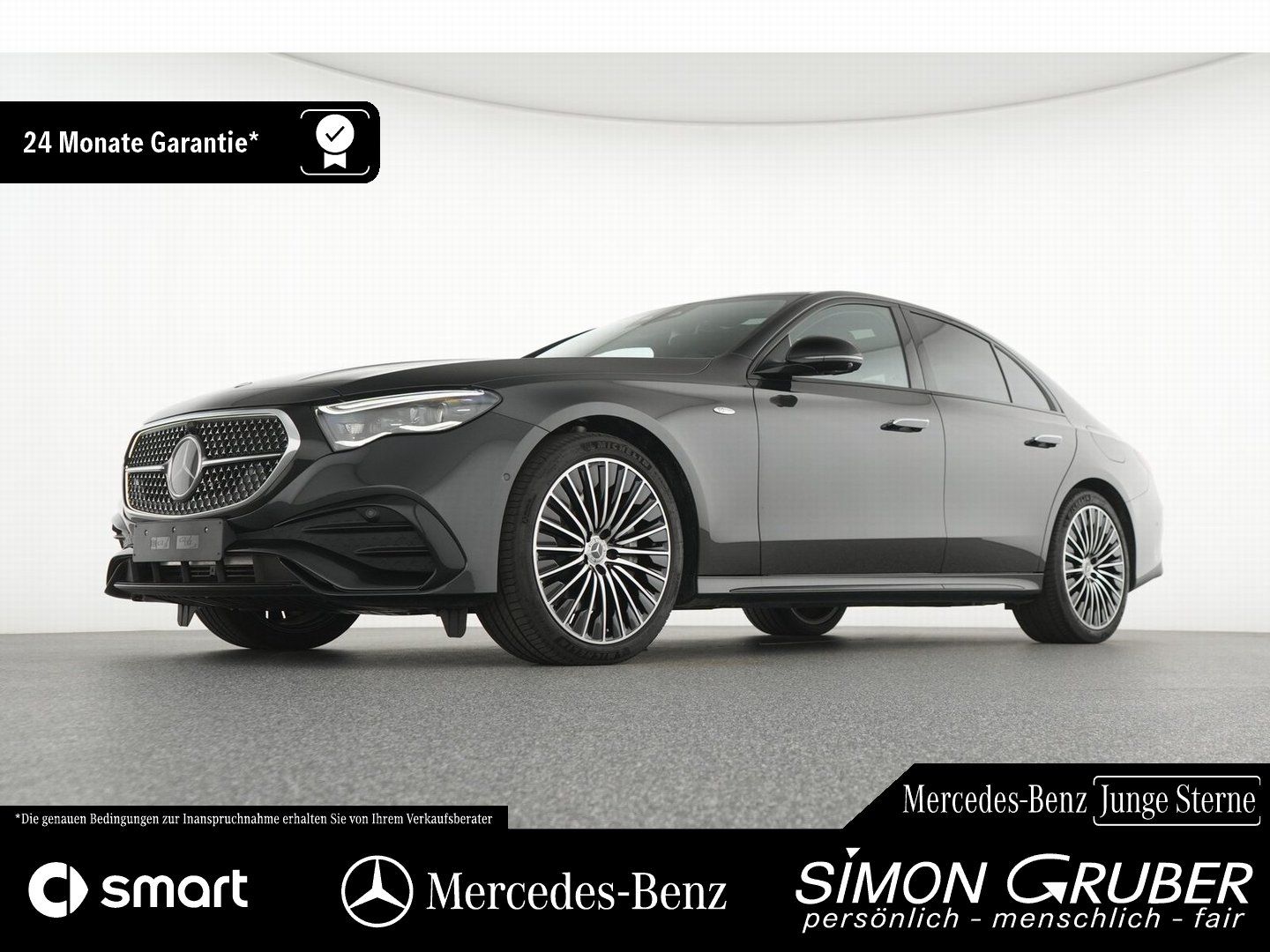 Fahrzeugabbildung Mercedes-Benz E 300 e 4M AMG Pano Airmatic Burm Superscreen
