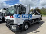 Mercedes-Benz ATEGO 816 Kipper 2-Seiten*KRAN HIAB X 078*2xAHK - Mercedes-Benz Hiab