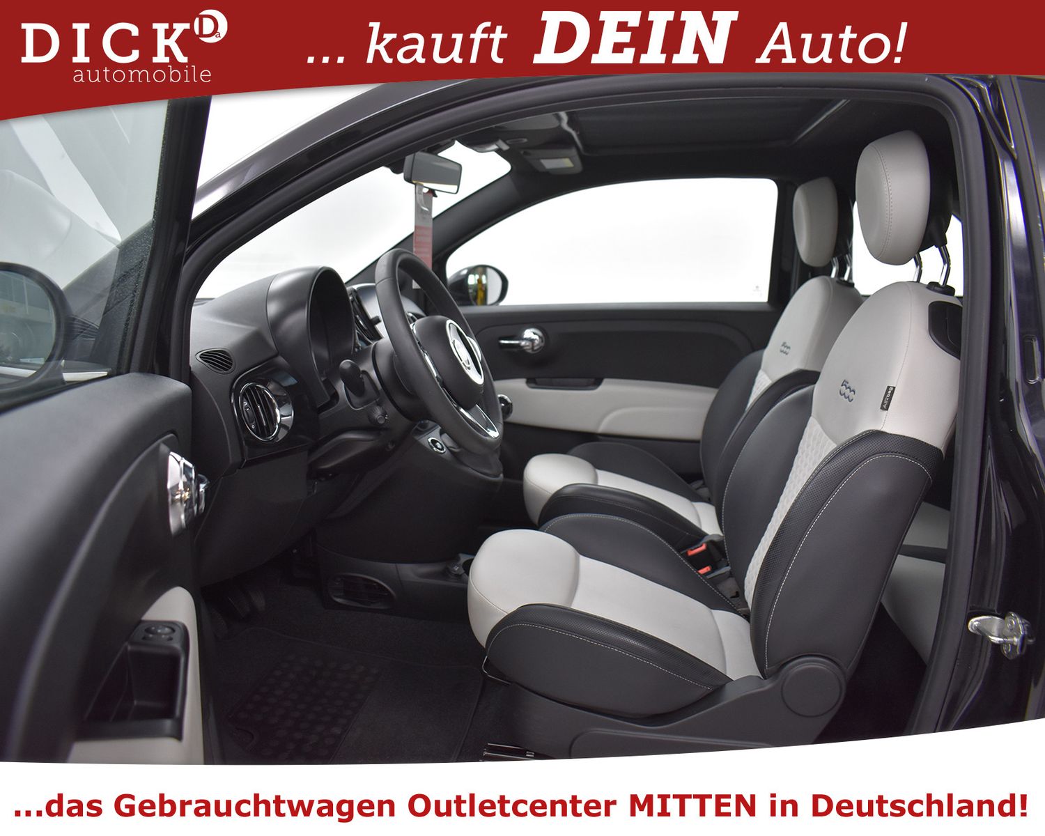 FIAT 500 Dolcevita LEDER+NAVI+DAB+PDC+PANO+APPLE+MFL - Image 12