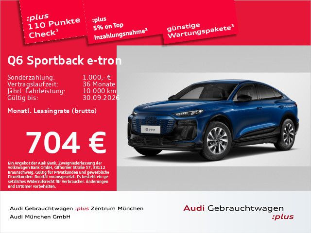 AUDI Q6 Sportback e-tron performance S line  Matrix/A