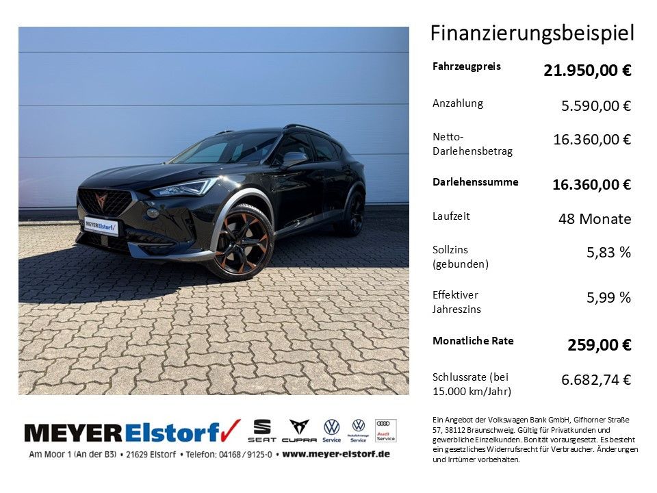CUPRA Formentor 1.4 e-HYBRID VZ DSG - Spurhalteassist